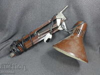 BZC OLD RETRO SOC INDUSTRIAL WORK LAMP WITH SPRINGS