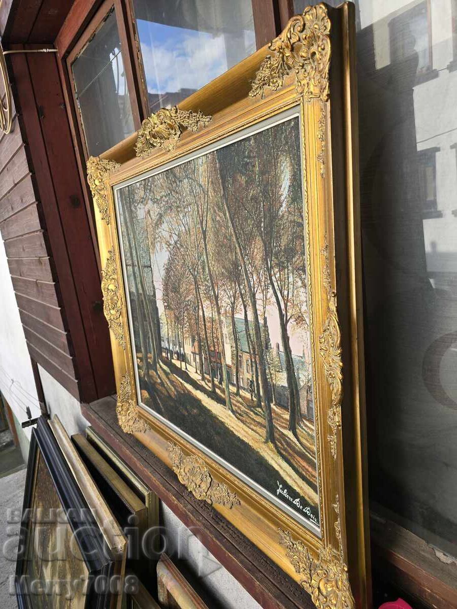 Licitație Vând tablou vechi de maestru – 100 cm pe 90 cm! Licitație Vând tablou vechi de maestru – 100 cm pe 90 cm!