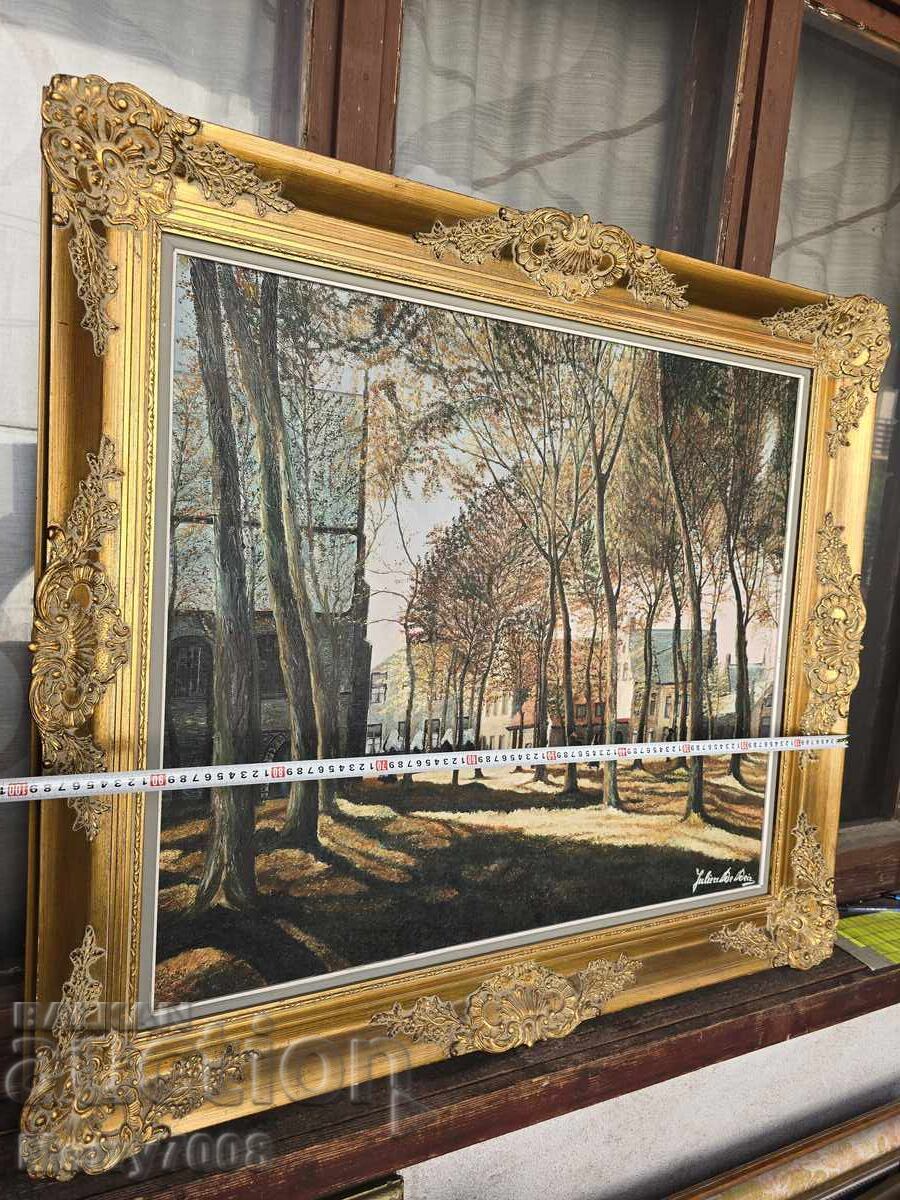 Vând tablou vechi de maestru – 100 cm pe 90 cm! - 6 Vând tablou vechi de maestru – 100 cm pe 90 cm! - 6