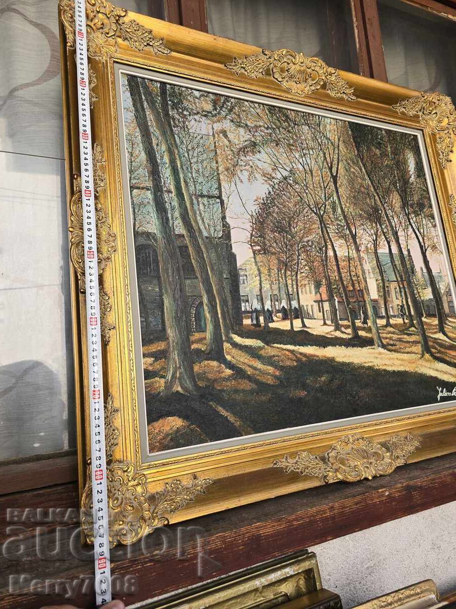 Vând tablou vechi de maestru – 100 cm pe 90 cm! - 7 Vând tablou vechi de maestru – 100 cm pe 90 cm! - 7