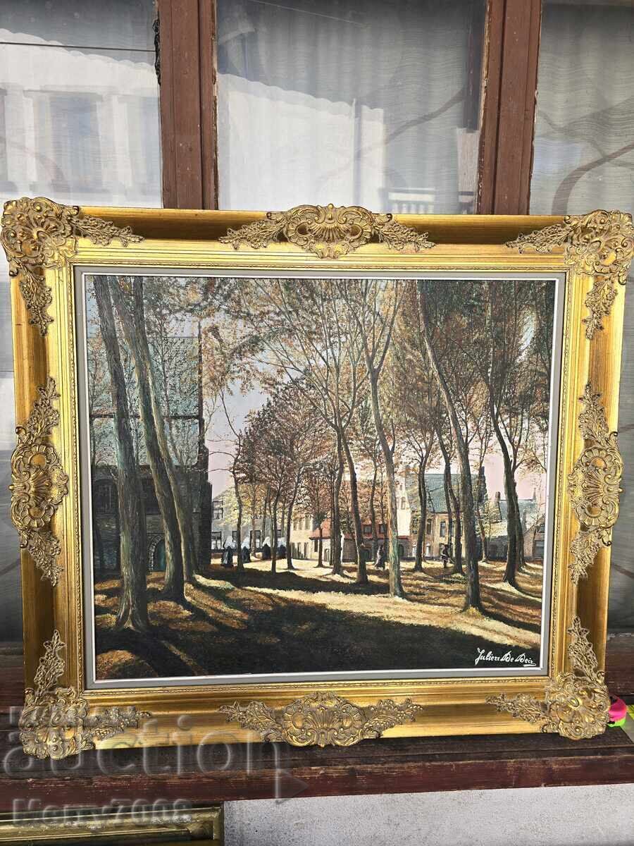 Vând tablou vechi de maestru – 100 cm pe 90 cm! Vând tablou vechi de maestru – 100 cm pe 90 cm!