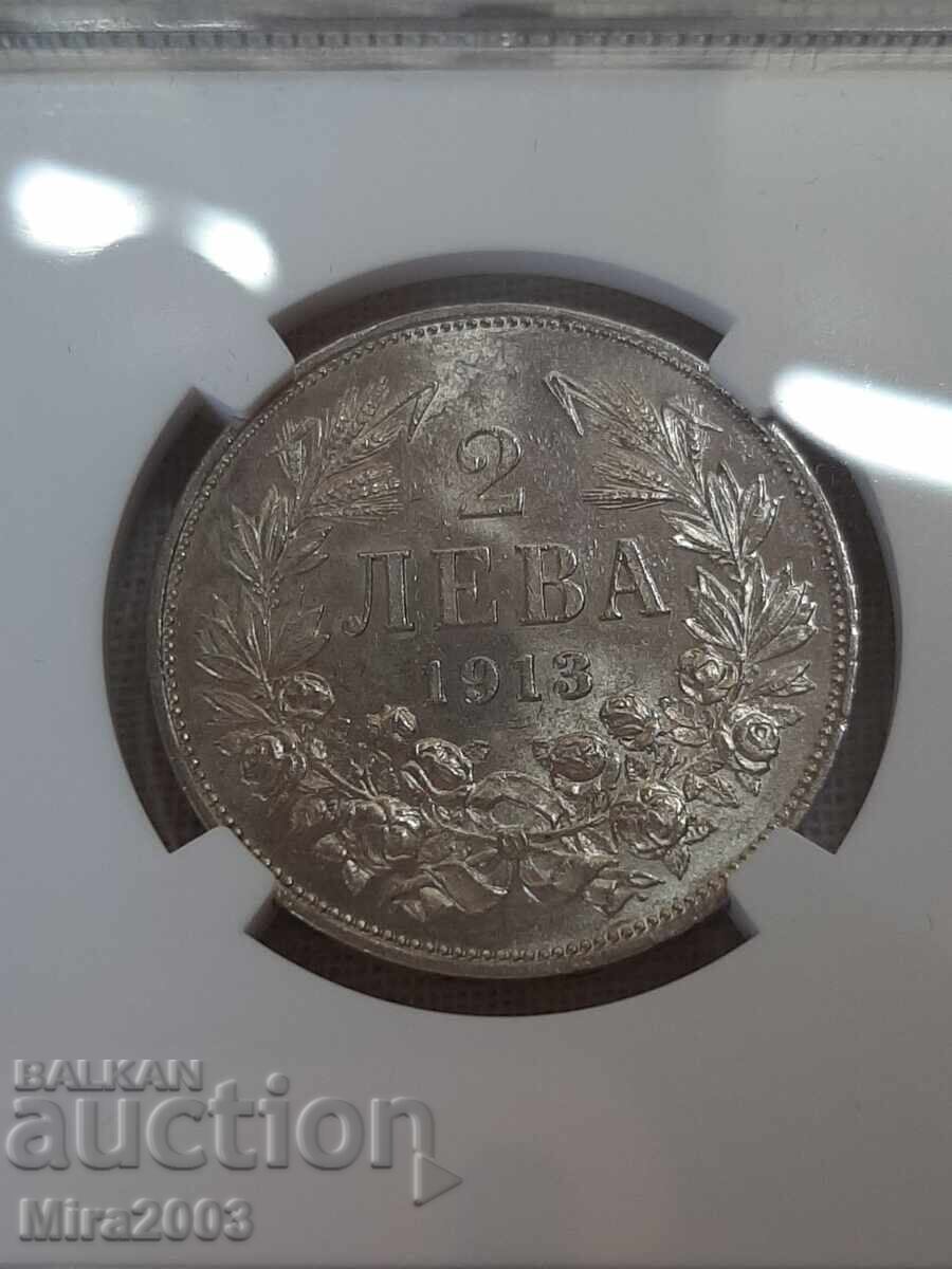 Auction 2 Leva 1913 MS61 Auction 2 Leva 1913 MS61