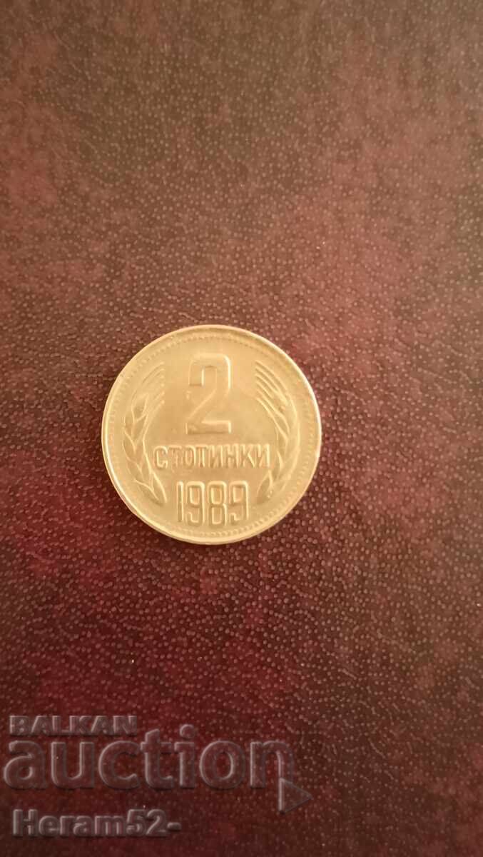 2 cenți 1989