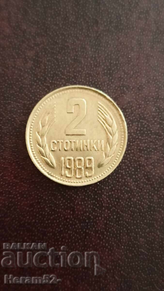 2 cenți 1989