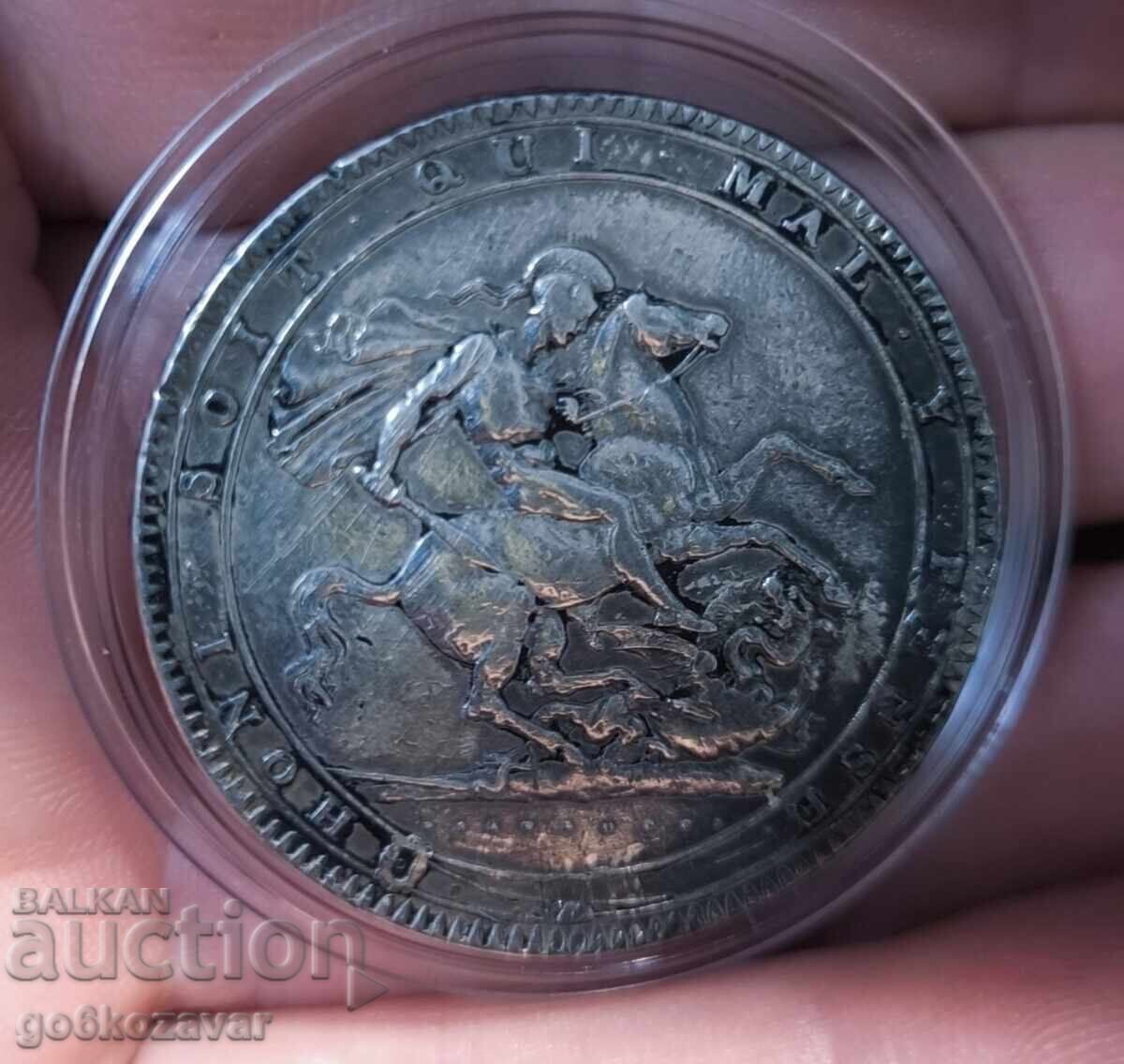 UK Crown ! 1819 Silver ! Rare ! with price € 0.01 | 0.02 BGN
