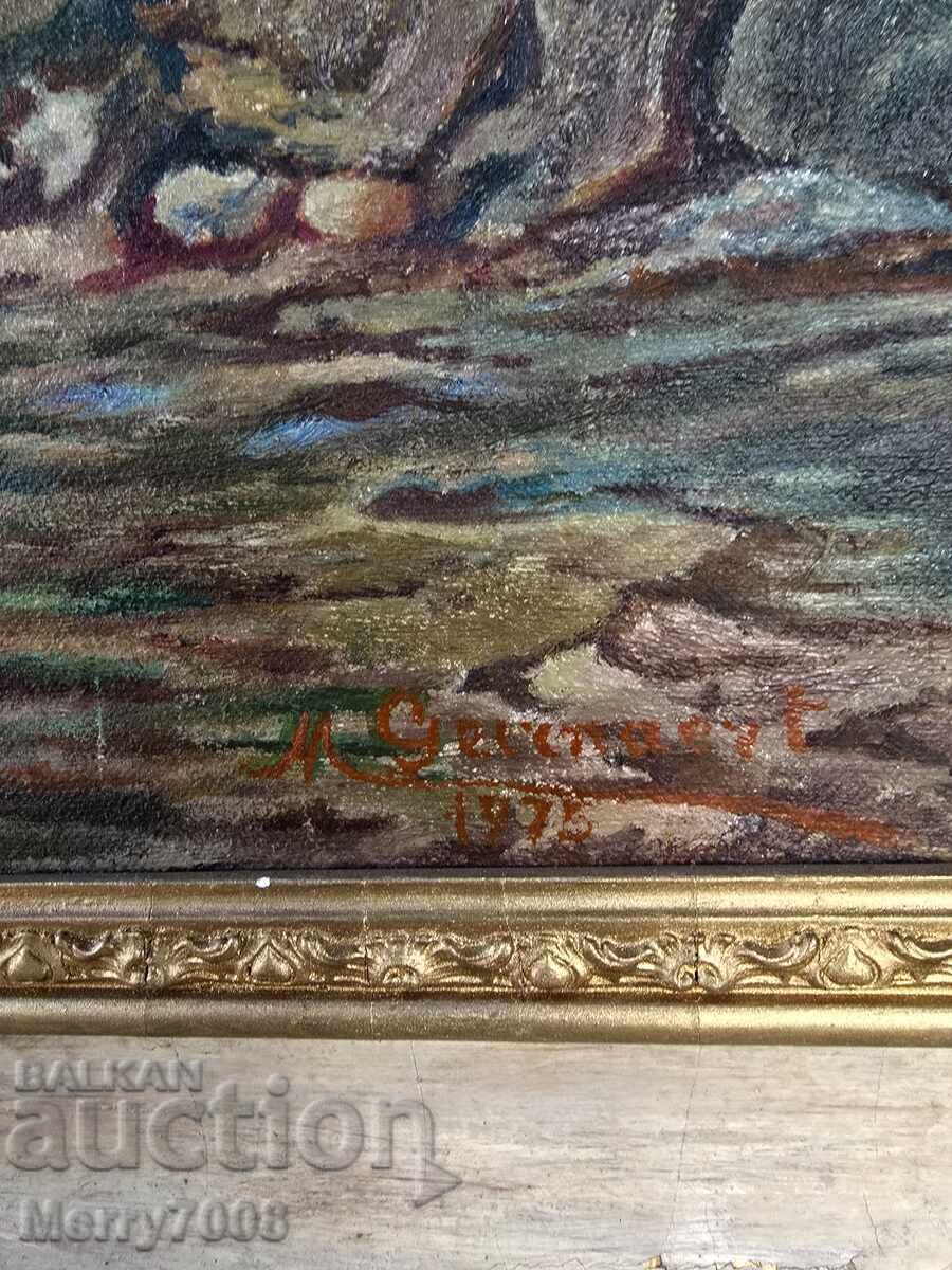Δημοπρασία Πωλείται παλιός πίνακας ζωγραφικής – 100εκ επί 75εκ! Δημοπρασία Πωλείται παλιός πίνακας ζωγραφικής – 100εκ επί 75εκ!