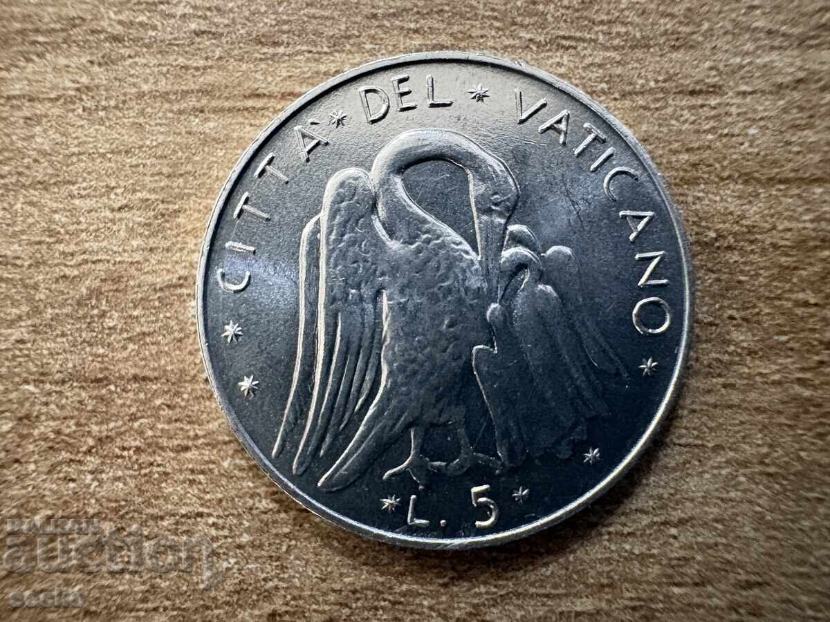 Vatican - 5 lire (1974) Vatican - 5 lire (1974)