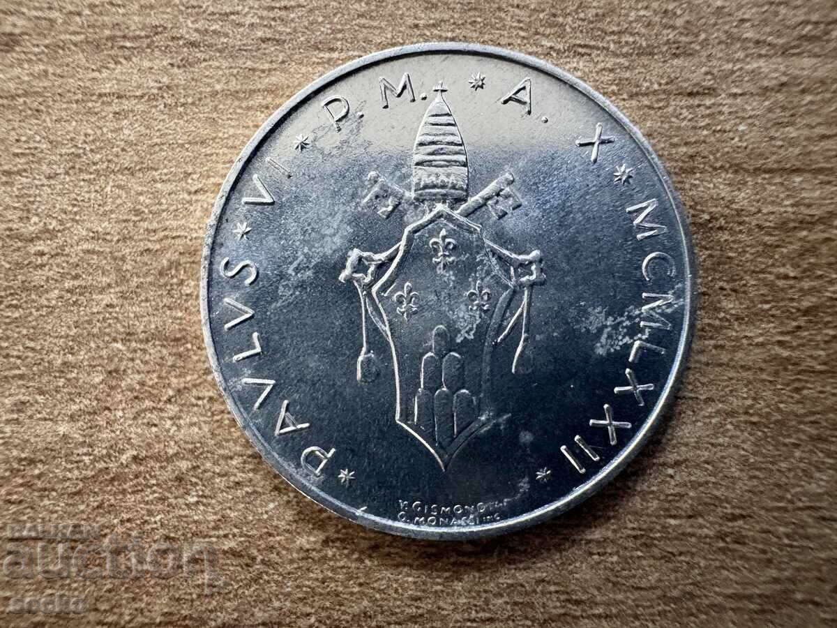 Βατικανό - 10 λιρες (1972) με τιμή € 1.60 | 3.13 BGN