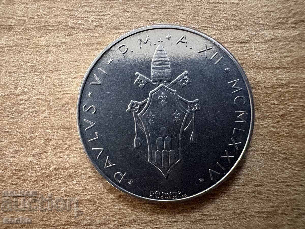 Vatican - 50 lire (1974) cu preț € 2.25 | 4.40 BGN Vatican - 50 lire (1974) cu preț € 2.25 | 4.40 BGN