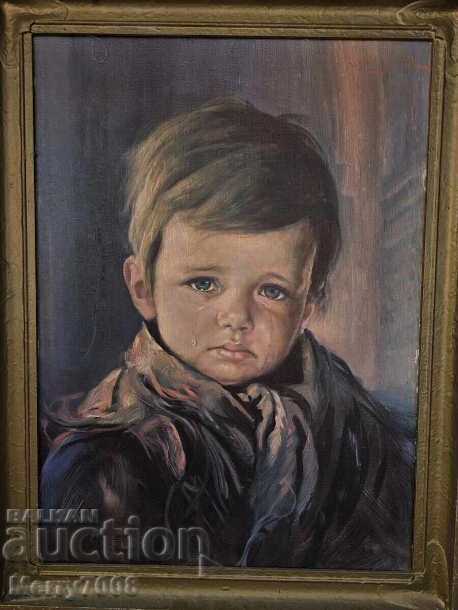 Old master painting, oil on canvas!