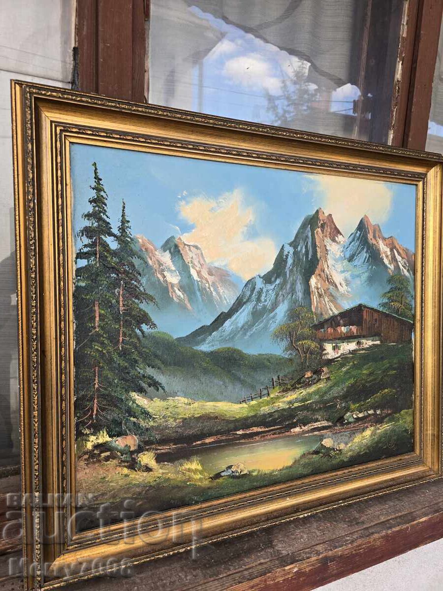 Vând pictură în ulei impresionantă pe pânză! cu preț € 130.00 | 254.26 BGN