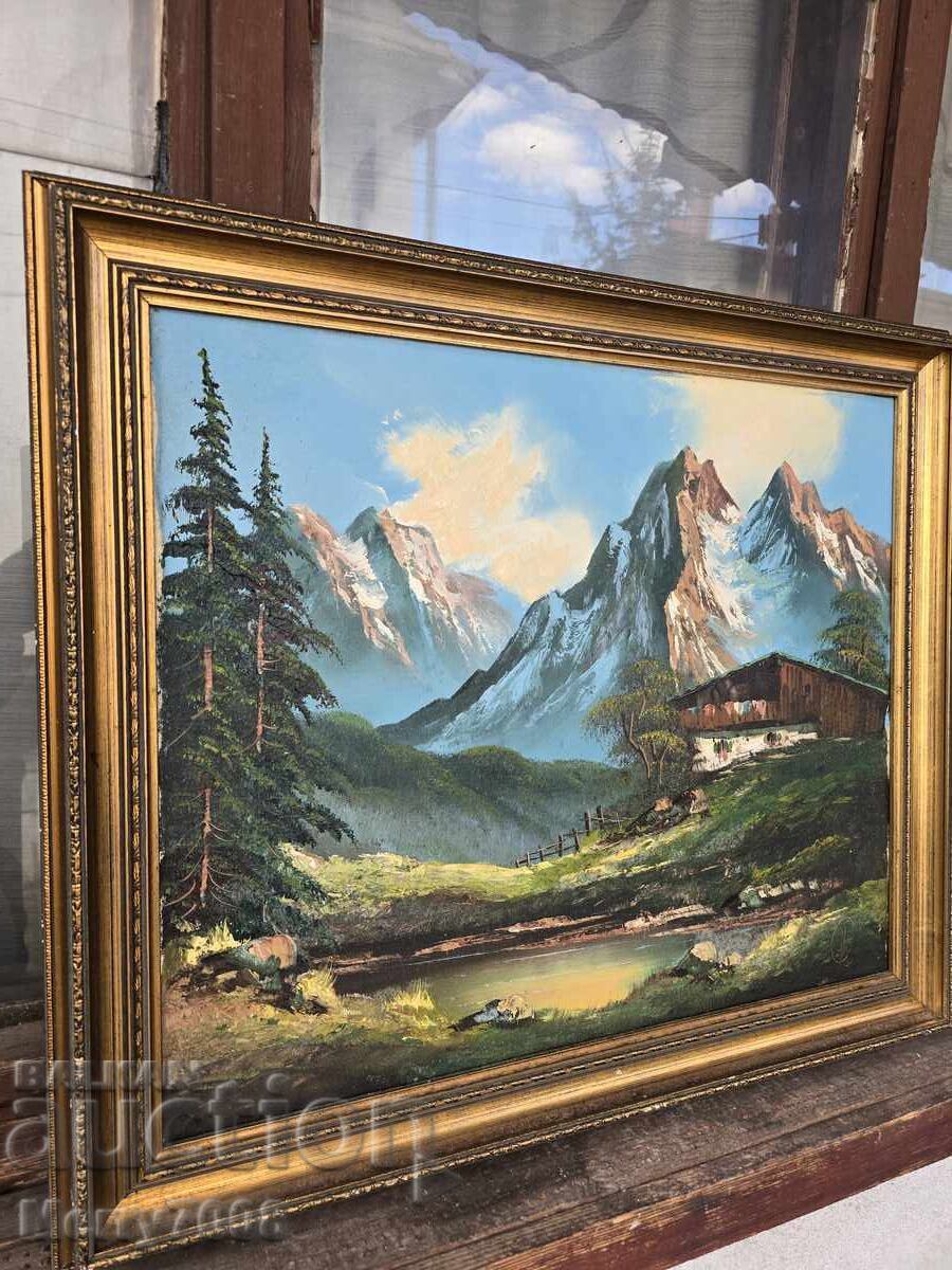 For sale: impressive oil painting on canvas! with price € 99.00 | 193.63 BGN