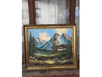 For sale: impressive oil painting on canvas!