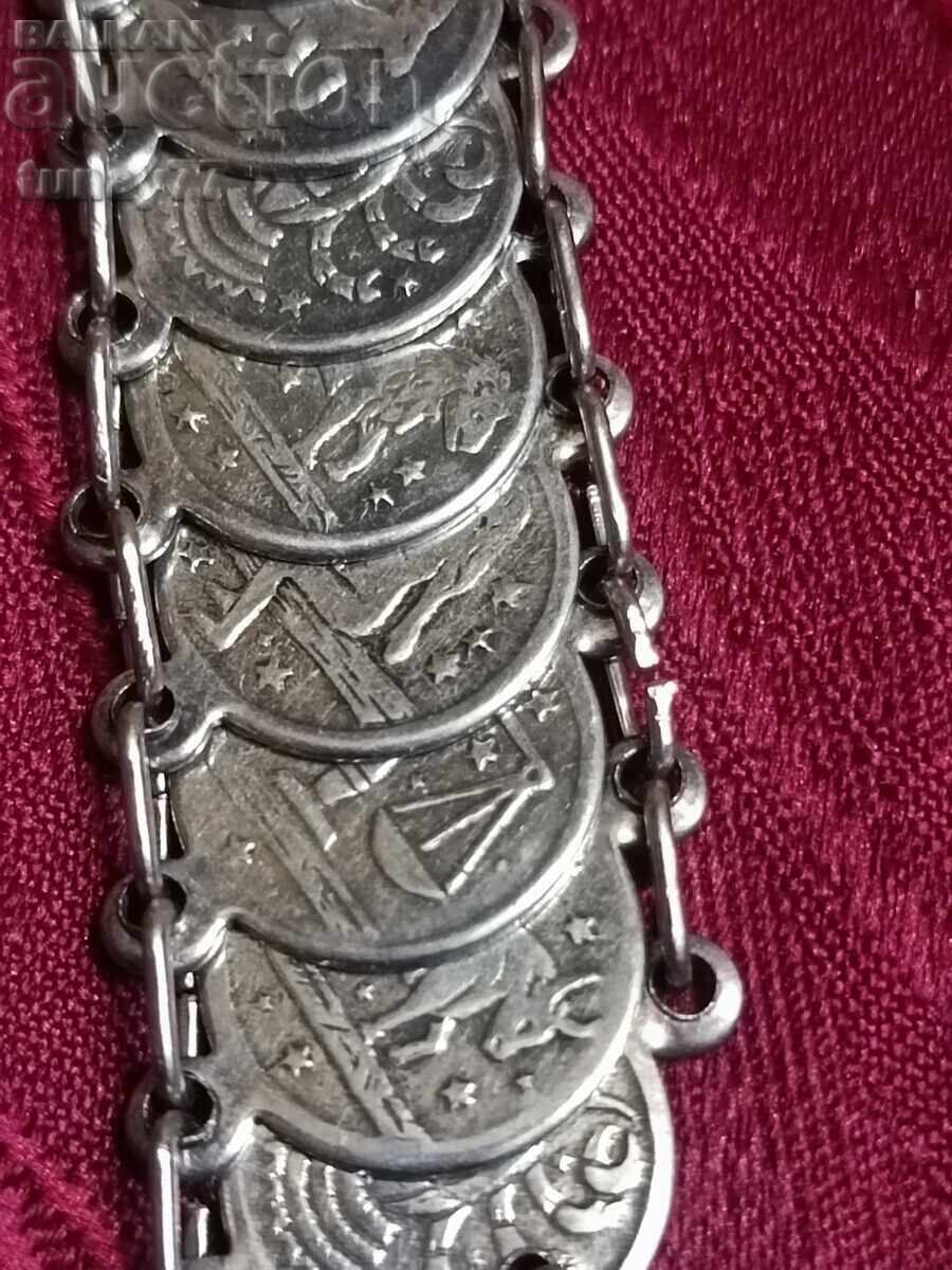 Δημοπρασία Vintage βραχιόλι για επισκευή με τα ζώδια του ωροσκοπίου Δημοπρασία Vintage βραχιόλι για επισκευή με τα ζώδια του ωροσκοπίου