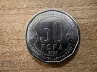 Κεντρική Αφρική - 50 φράγκα (2024)