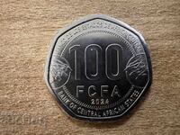Κεντρική Αφρική - 100 φράγκα (2024)