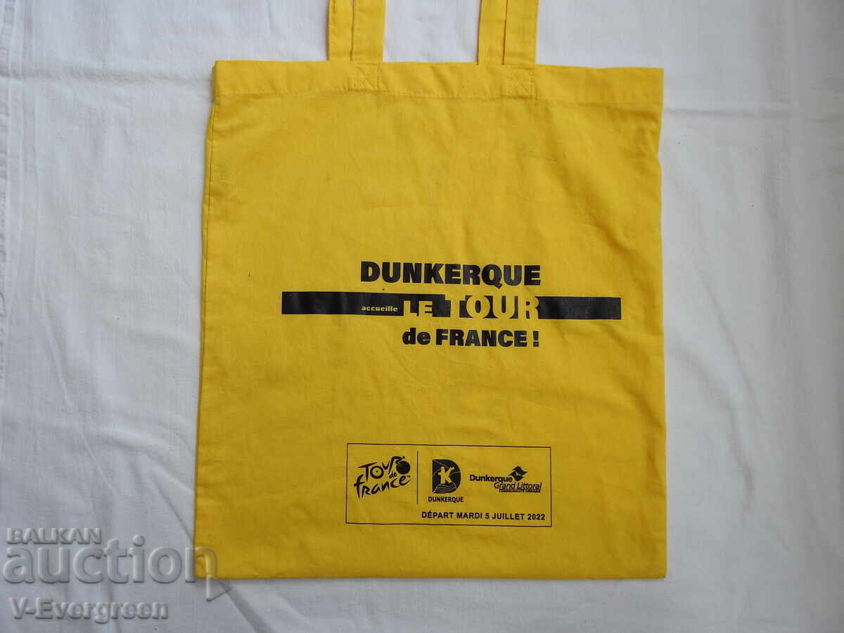 Tote bag 2022 Tour de France Dunkerque Grand Depart with price € 5.00 | 9.78 BGN