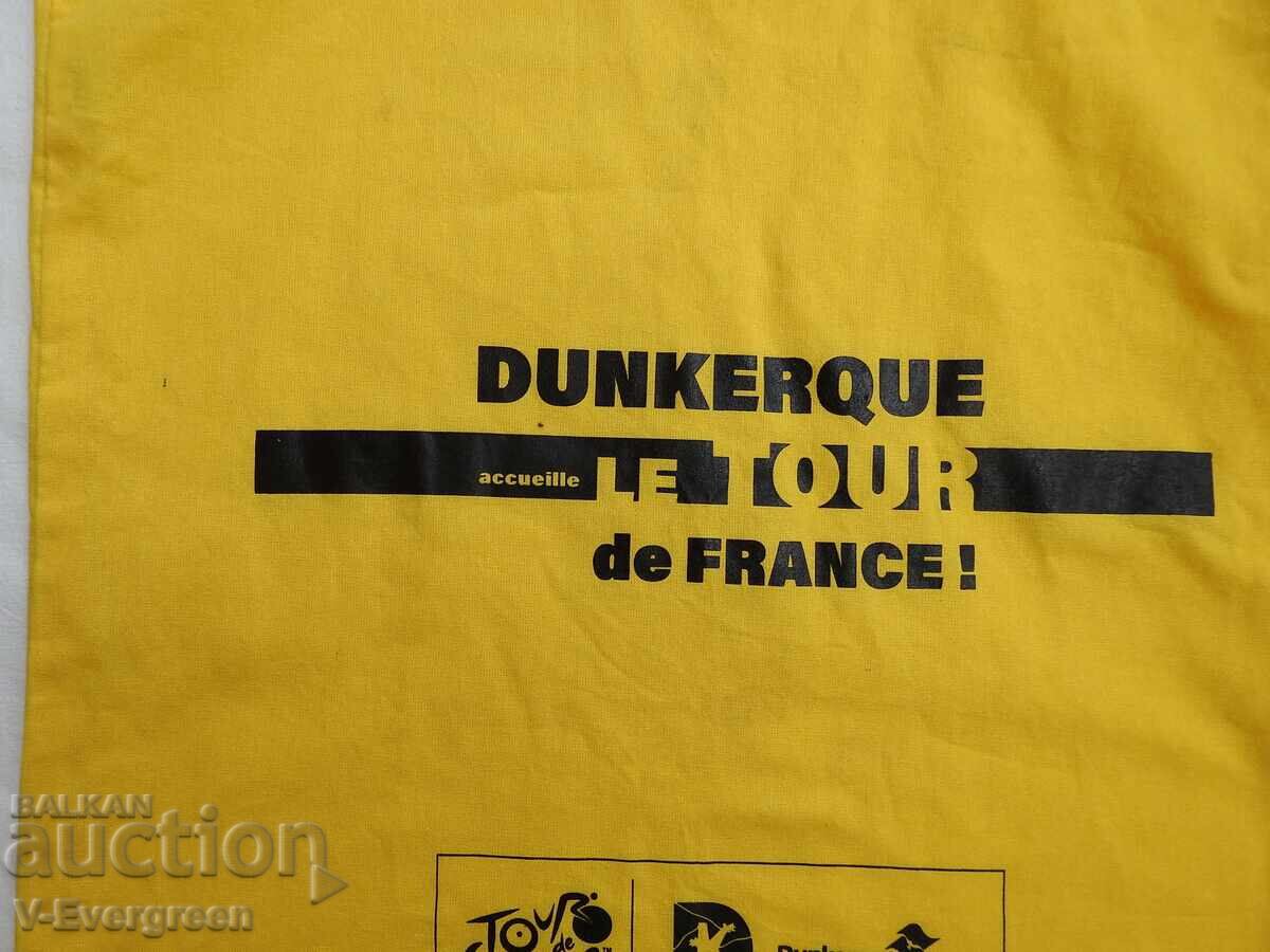 Delivery of Tote bag 2022 Tour de France Dunkerque Grand Depart