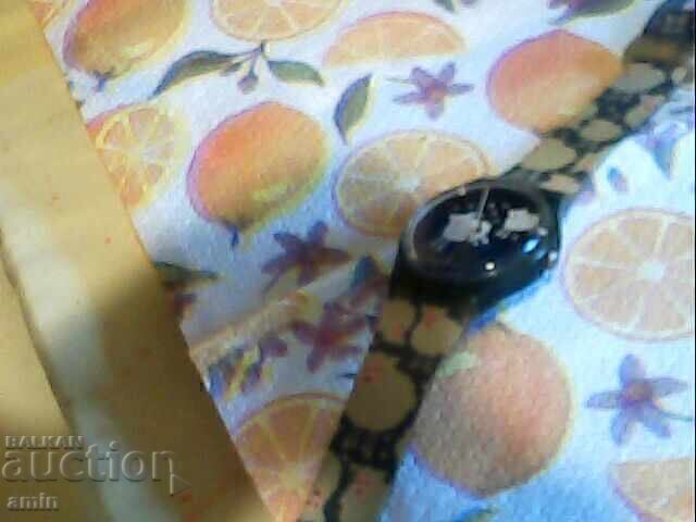 Auction  Beautiful Swatch watch, second hand, new battery, works perfectly