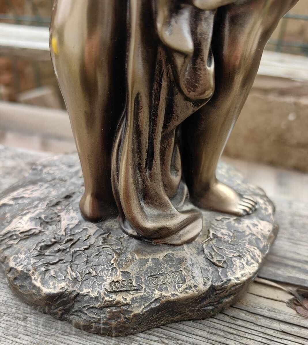 STATUETĂ SCULPTURĂ FIGURINĂ 1,790 KG BĂRBAT FEMEIE CUPLU - 5 STATUETĂ SCULPTURĂ FIGURINĂ 1,790 KG BĂRBAT FEMEIE CUPLU - 5