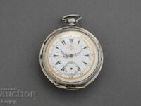 Silver Ottoman Empire pocket watch B.Z.Ts. from 0.01