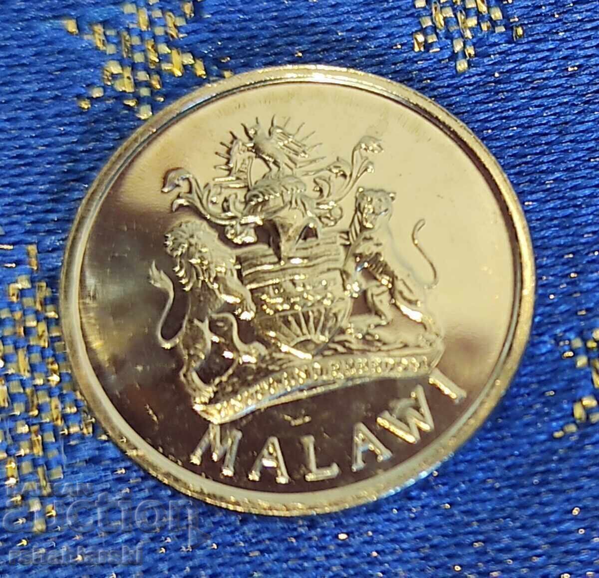 Νόμισμα Μαλάουι 5 tambali, 1995 με τιμή € 1.70 | 3.32 BGN Νόμισμα Μαλάουι 5 tambali, 1995 με τιμή € 1.70 | 3.32 BGN