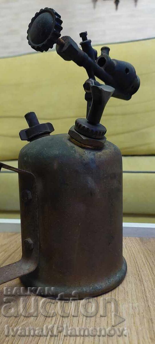 Vintage socialist-era bronze gasoline burner for connoisseurs - 5 Vintage socialist-era bronze gasoline burner for connoisseurs - 5