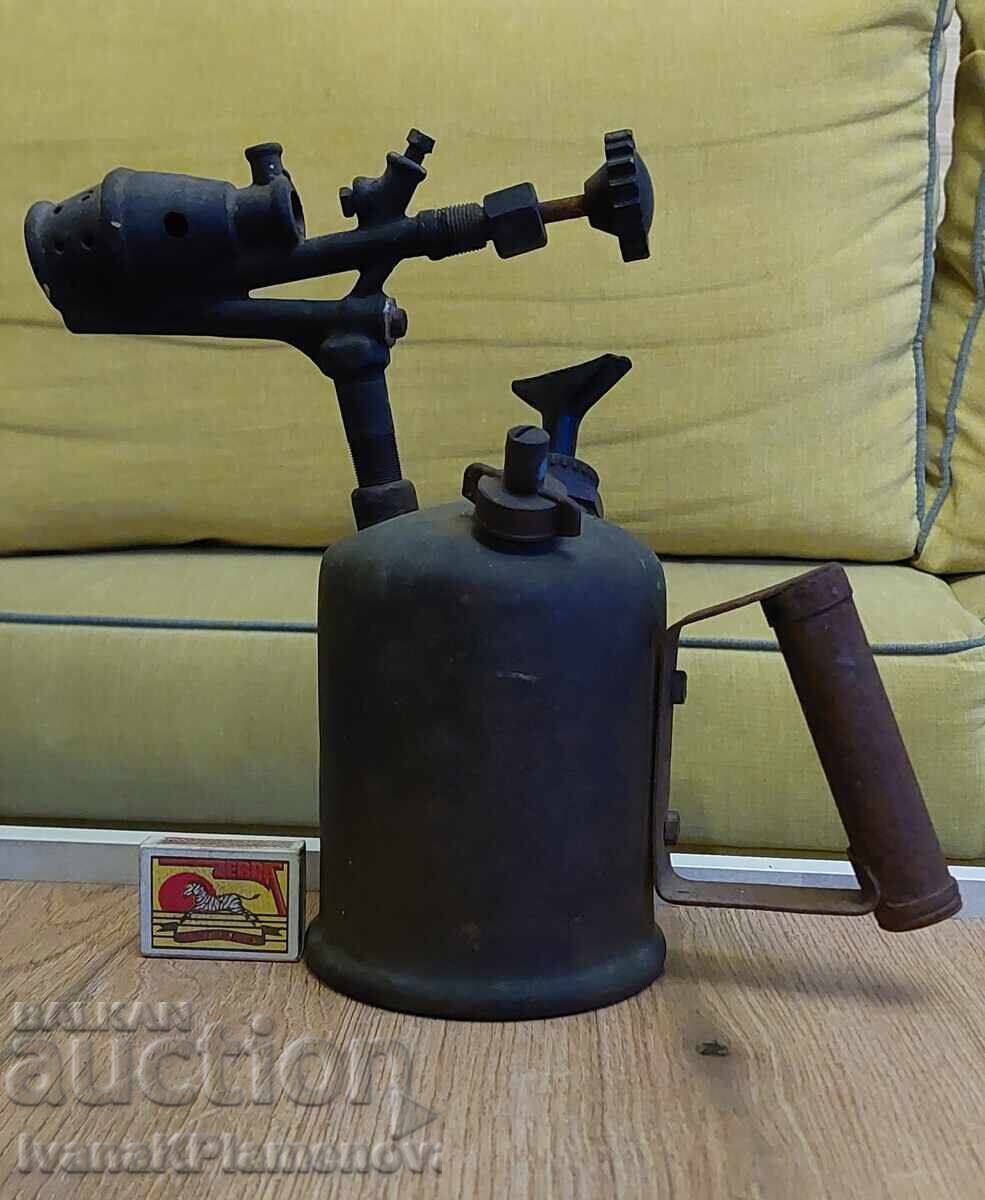 Vintage socialist-era bronze gasoline burner for connoisseurs - 6 Vintage socialist-era bronze gasoline burner for connoisseurs - 6