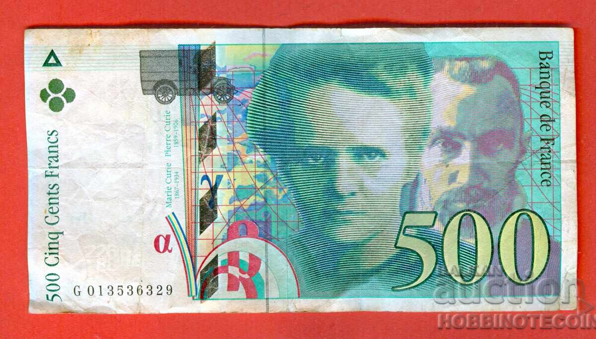 FRANȚA FRANCE 500 Franci emisiune 1994