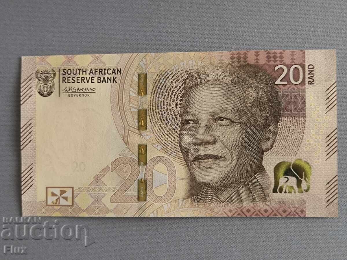 Τραπεζογραμμάτιο - Νότια Αφρική - 20 Rand | 2023 με τιμή € 5.25 | 10.27 BGN Τραπεζογραμμάτιο - Νότια Αφρική - 20 Rand | 2023 με τιμή € 5.25 | 10.27 BGN