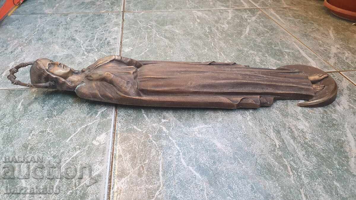 Delivery of Antique bronze religious panel