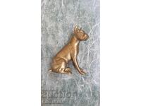 Bronze Boxer Dog