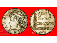 EFFIGY (1967-1979): BRAZIL ★ 20 CENTAVOS 1970! DISCOVERY