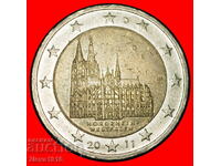 RELIGION: GERMANY ★ 2 EUROS 2011G NON-PHALLIC (2008-2026)