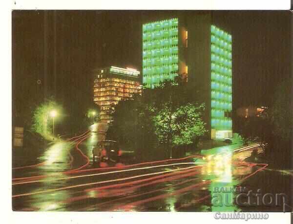 Carte poștală Bulgaria Varna Nisipurile de Aur Hotel "Shipka" 1*
