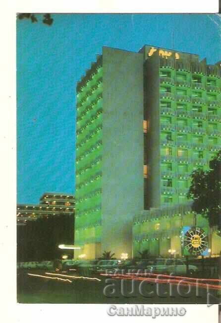 Card Bulgaria Varna Nisipurile de Aur Hotel "Shipka" 5*