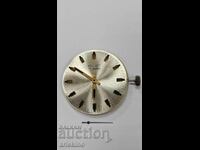 Hand-wound USSR Poljot watch movement