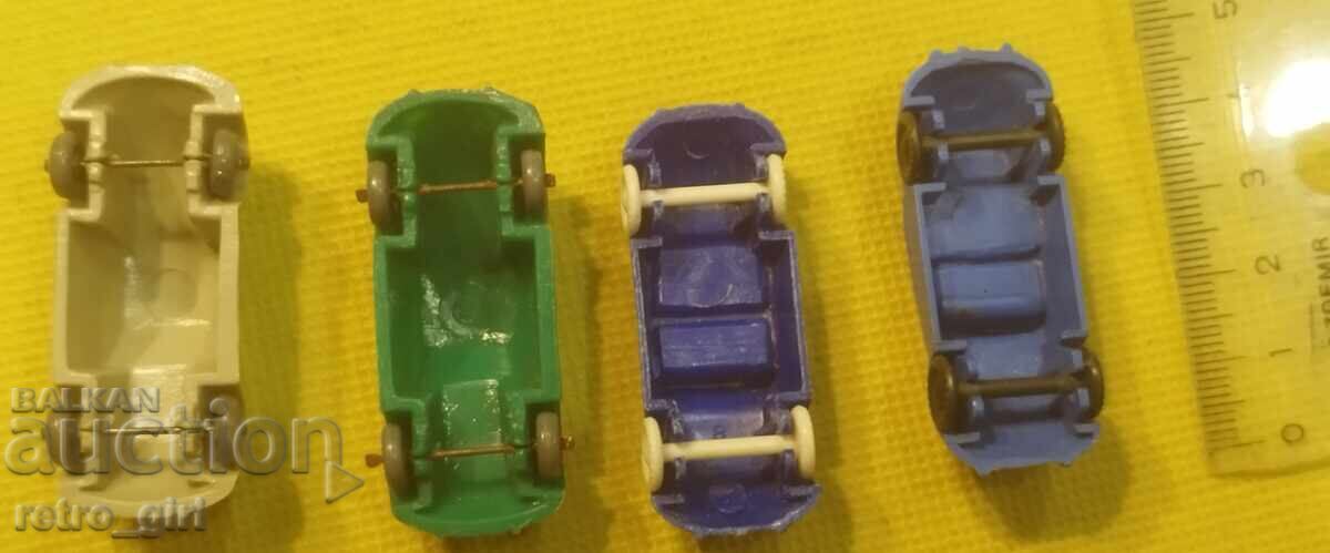 Volkswagen Beetle model cars - 4 pieces - 5
