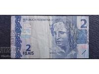 Brazilia 2 reale 2010