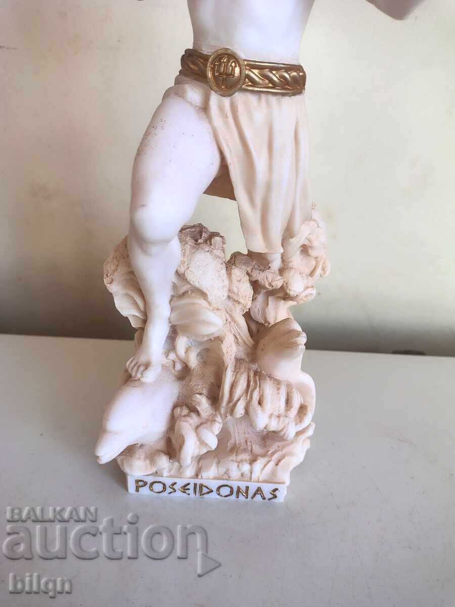 Delivery of Beautiful Alabaster Figurine - God Poseidon