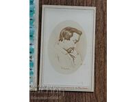 Fotografie veche din carton -