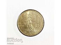 France UNC Euro Coin 50 Cents 1999 Cent France Euro Cent