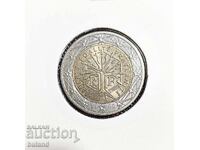 France UNC Euro Coin 2 Euro 1999 Bimetal Euro France