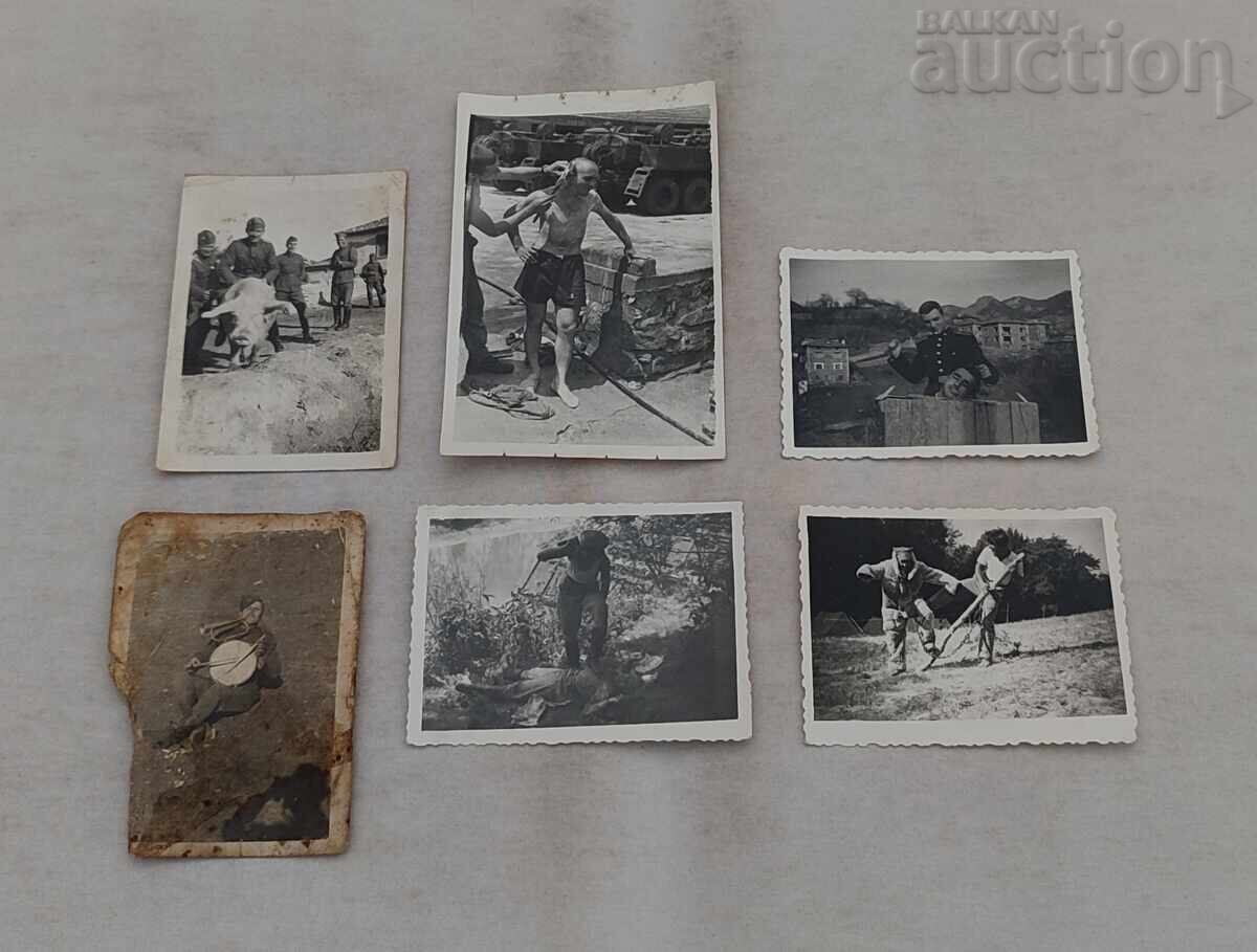 SOLDIERS JOKES PHOTOS LOT 6 PIECES