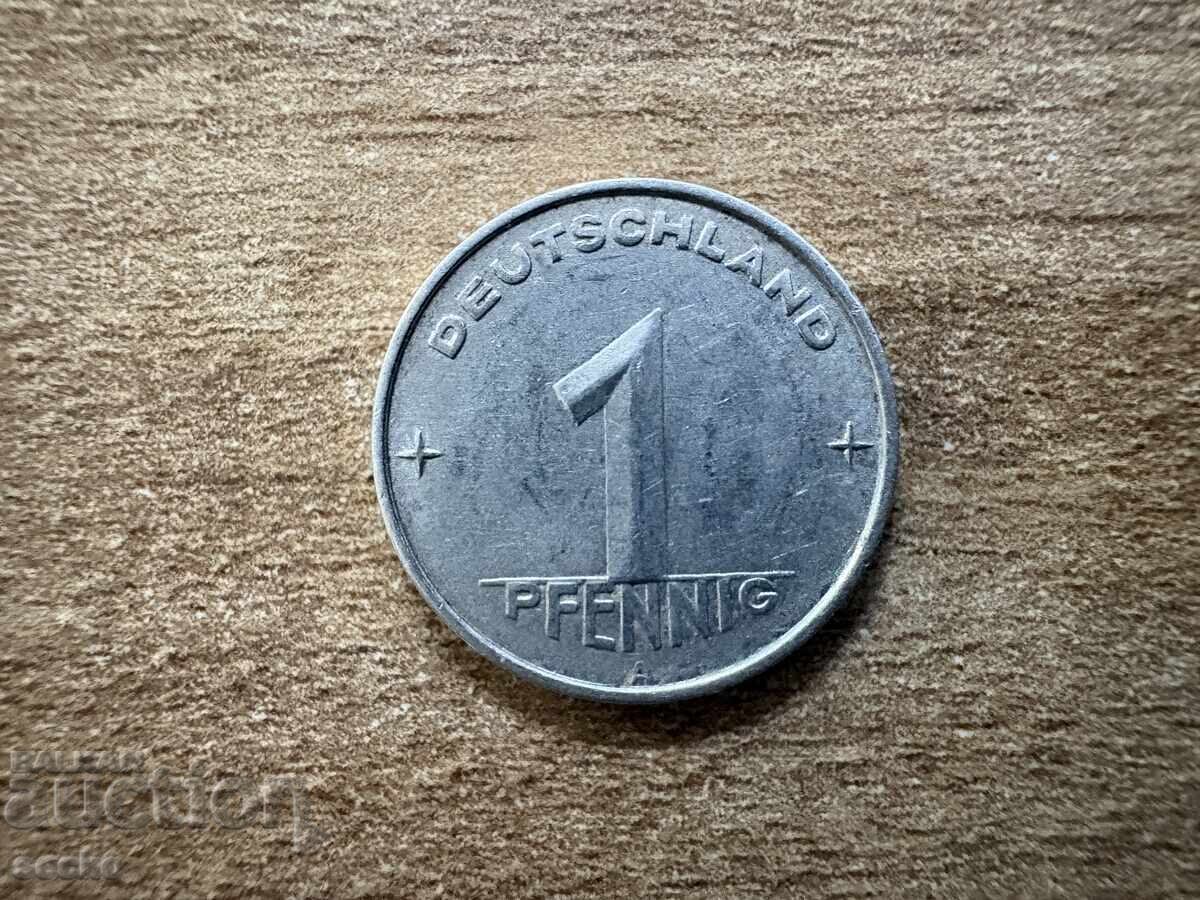 RDG - 1 pfennig (1952) - A