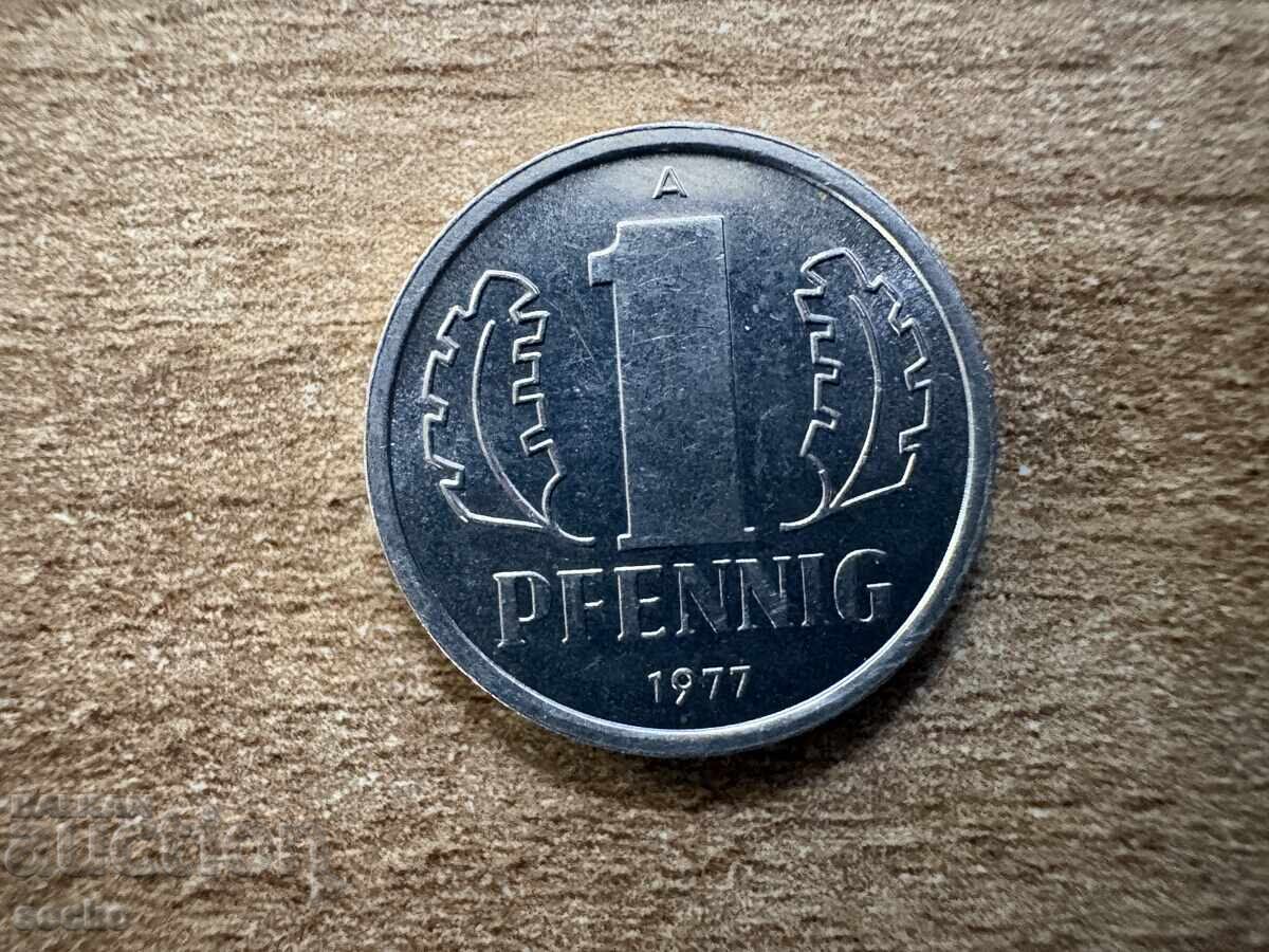 RDG - 1 pfennig (1977)