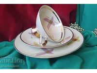 Bavaria porcelain trio set