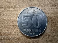 RDG - 50 pfennig (1981)