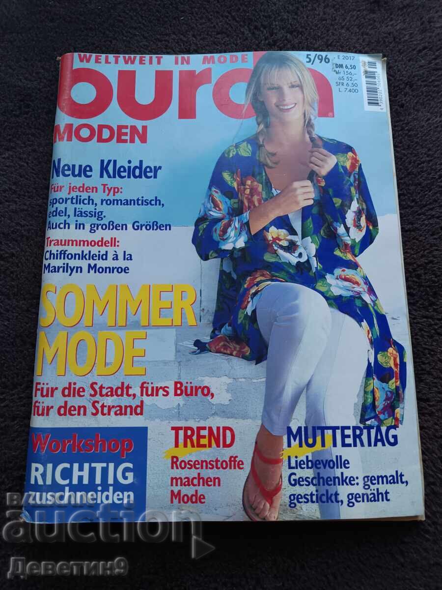 Revista „Burda” - Mai 1996 (în germană)