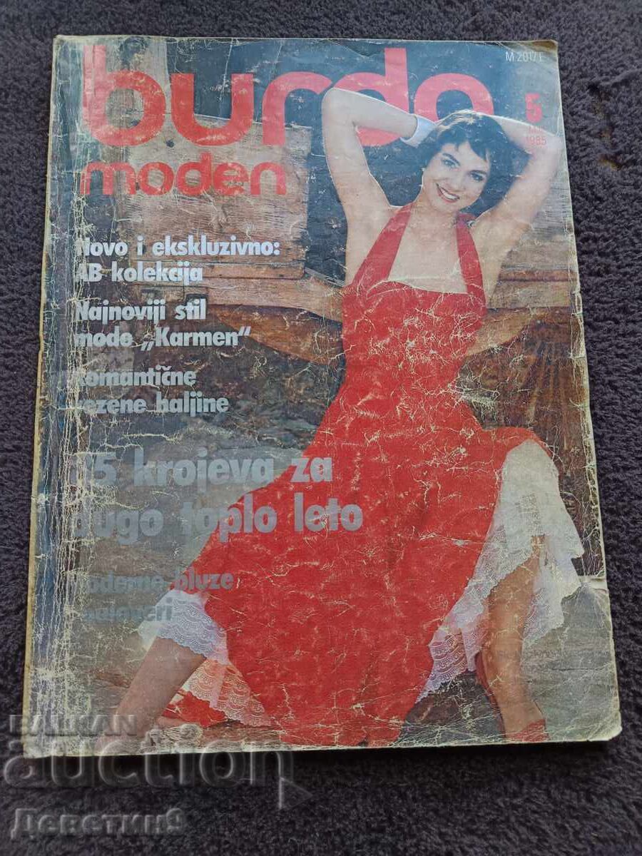 Revista „Burda” - Mai, 1985 (în germană)